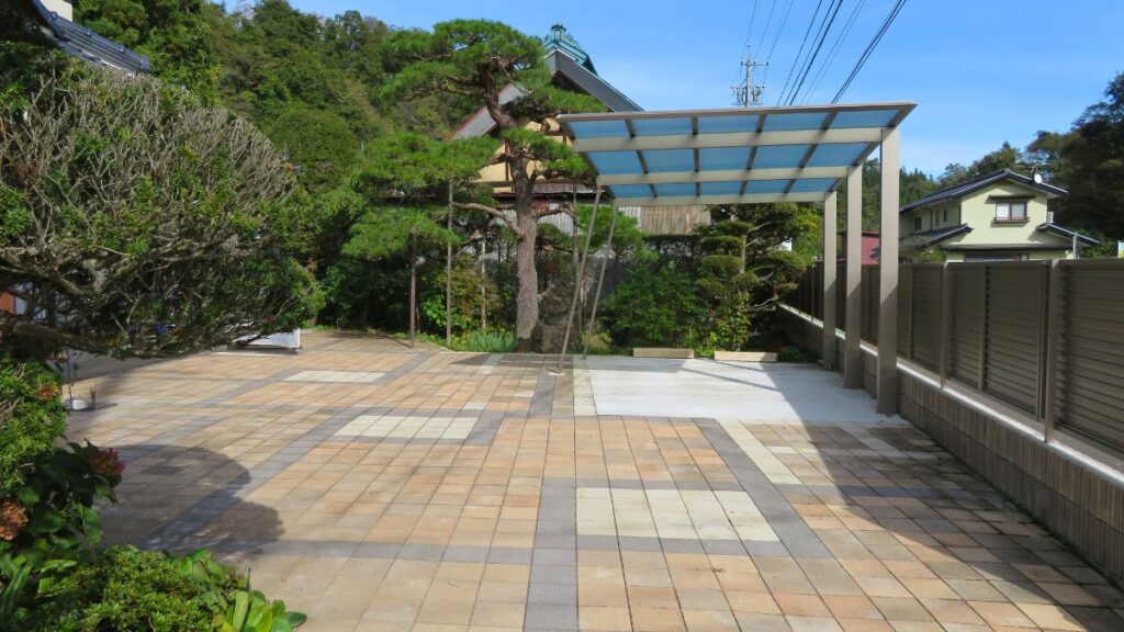 インターロッキング施工