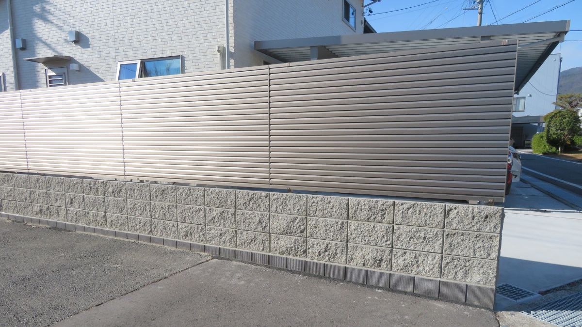 フェンス施工事例