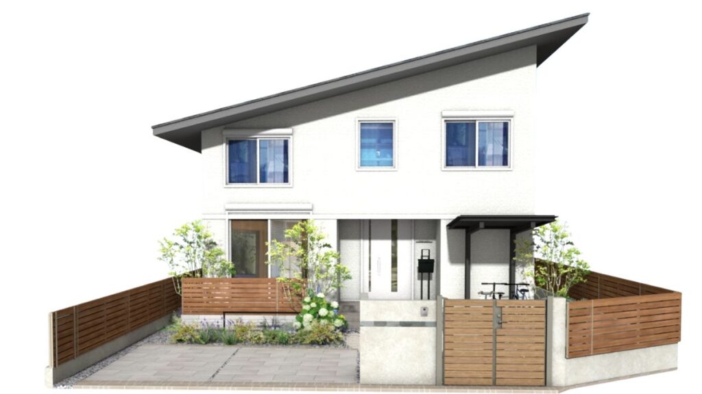 新築外構完成イメージ