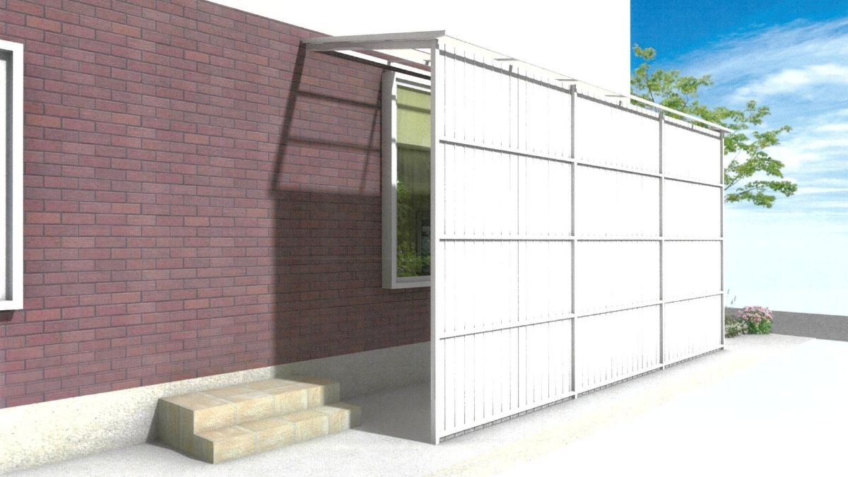 テラス施工イメージ