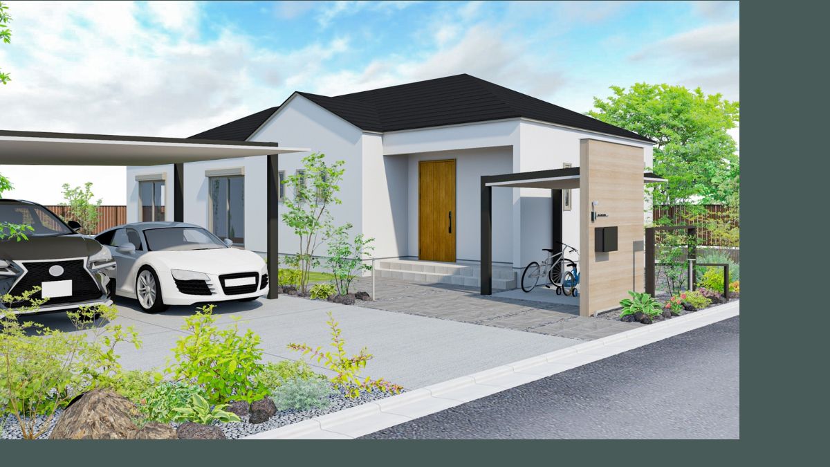 外構工事完成イメージ